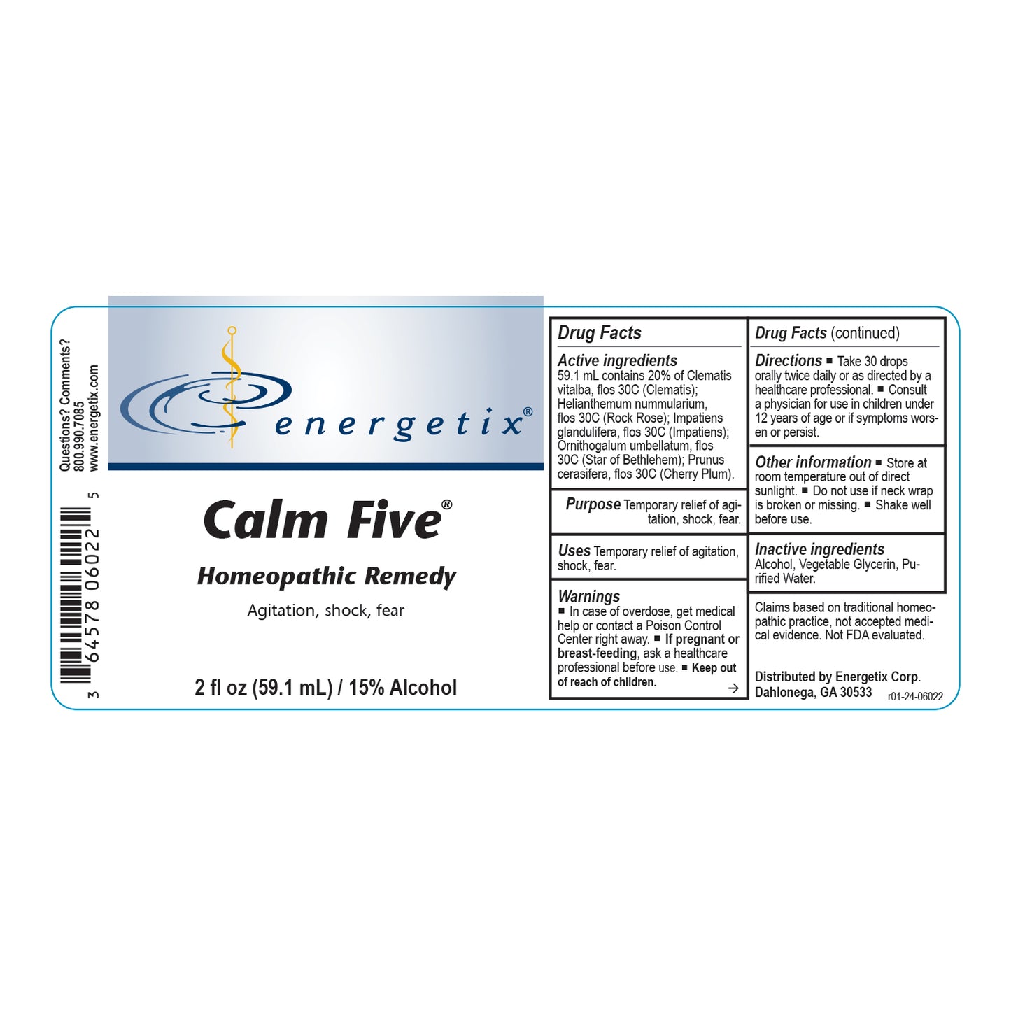 Calm Five (formerly know as Rescue Calm)