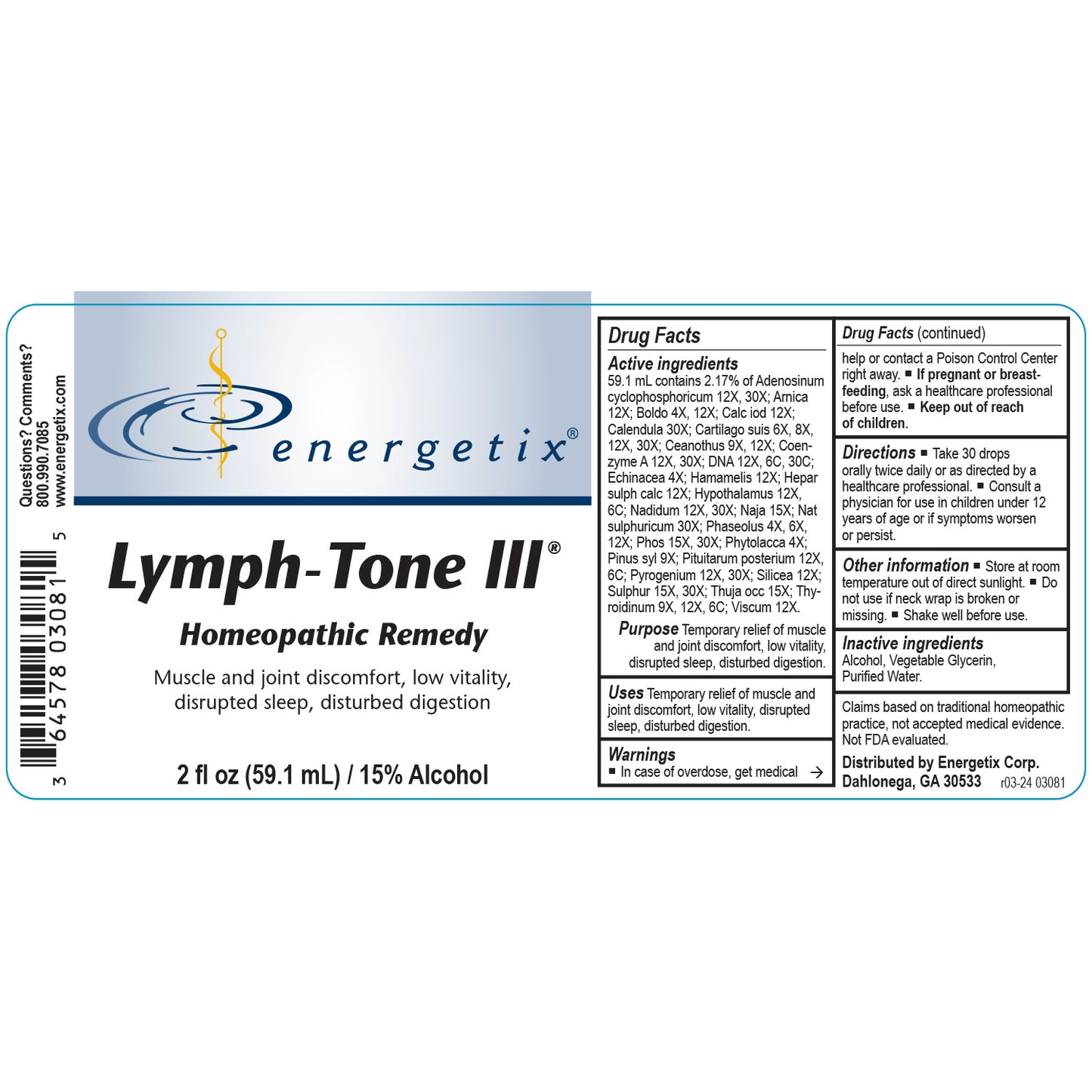 Lymph- Tone III