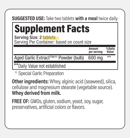 Kyolic - Aged Garlic Extract