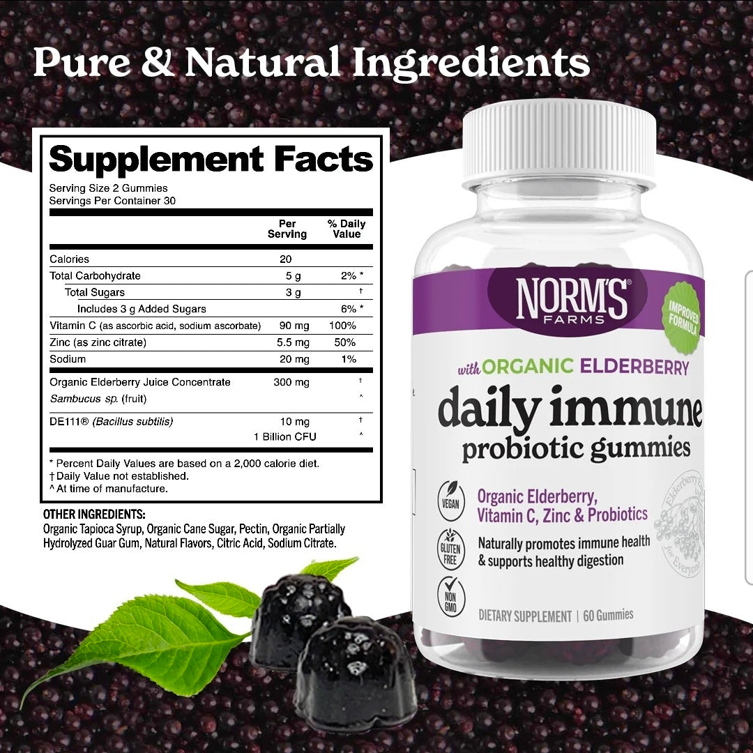 Elderberry Organic Gummies