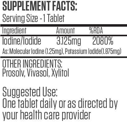LugoTab Iodine