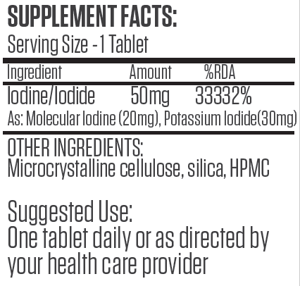 LugoTab Iodine