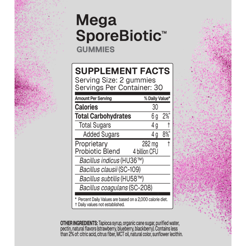 MegaSporeBiotic Gummies