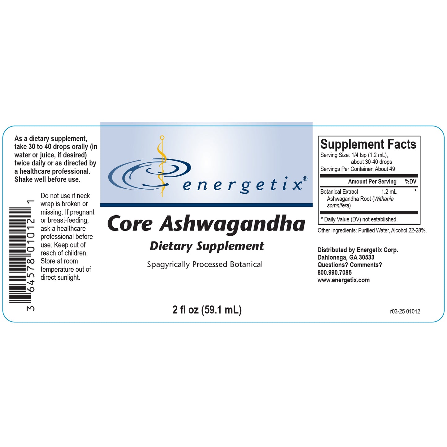Core Ashwagandha
