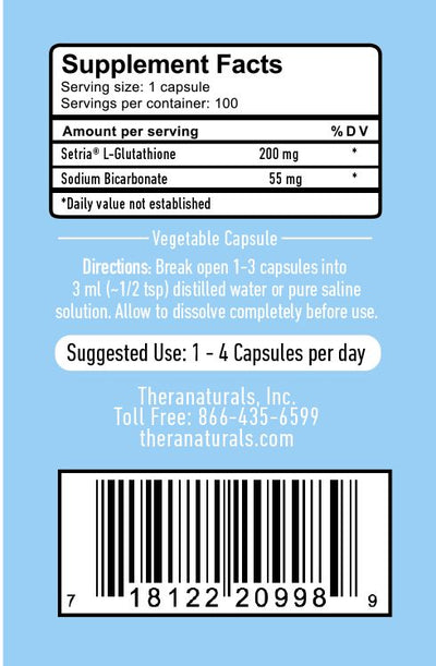 Reduced L-Glutathione Plus (100 Caps)