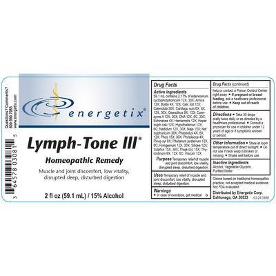 Lymph- Tone III