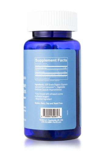 Ozonated Glycerin Softgels