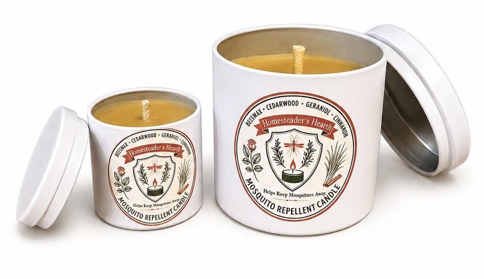 Mosquito Repellent Candle