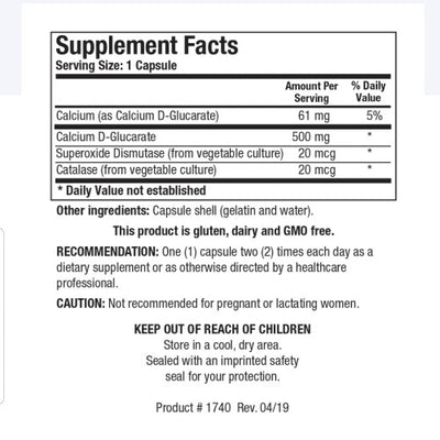 Ca D-Glucarate