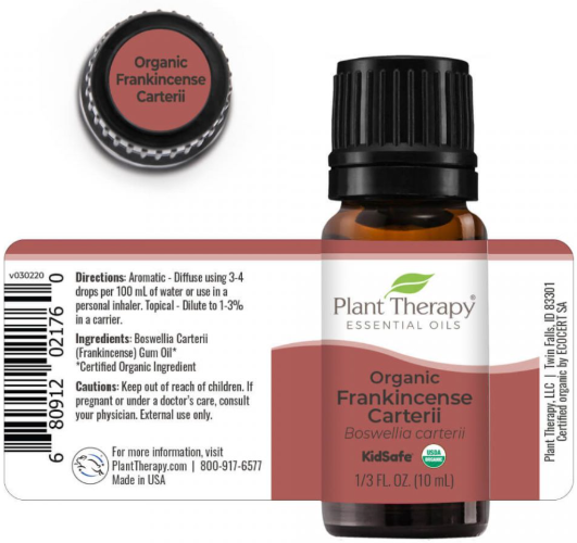 Organic Frankincense Carterii