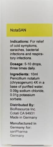 NotaSan 10ml Drops