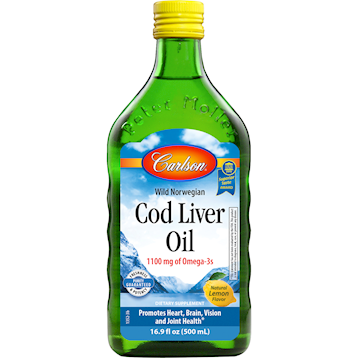 Carlson's Cod Liver Oil Lemon